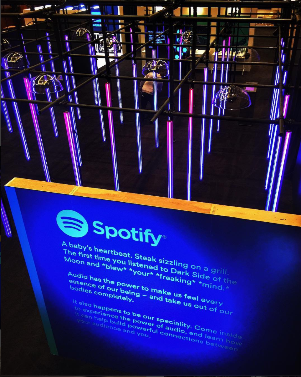 Spotify CES Vegas by BRDG Studios