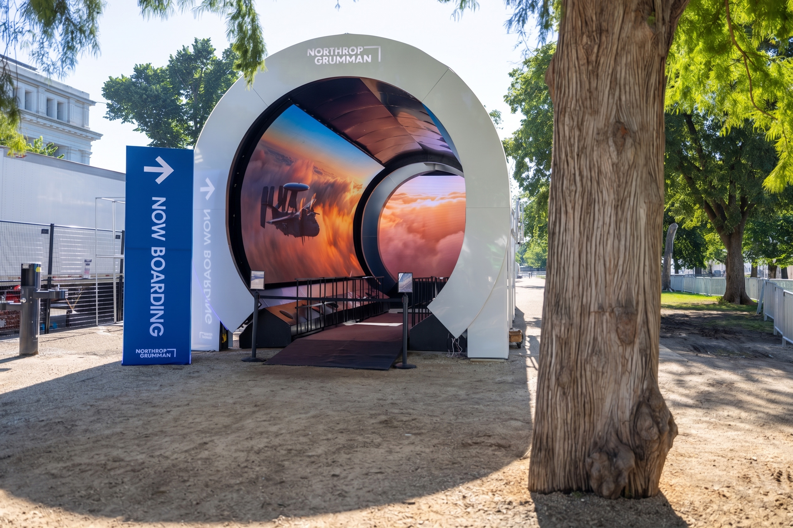 Northrop Grumman Sky Tunnel 2 by BRDG Studios