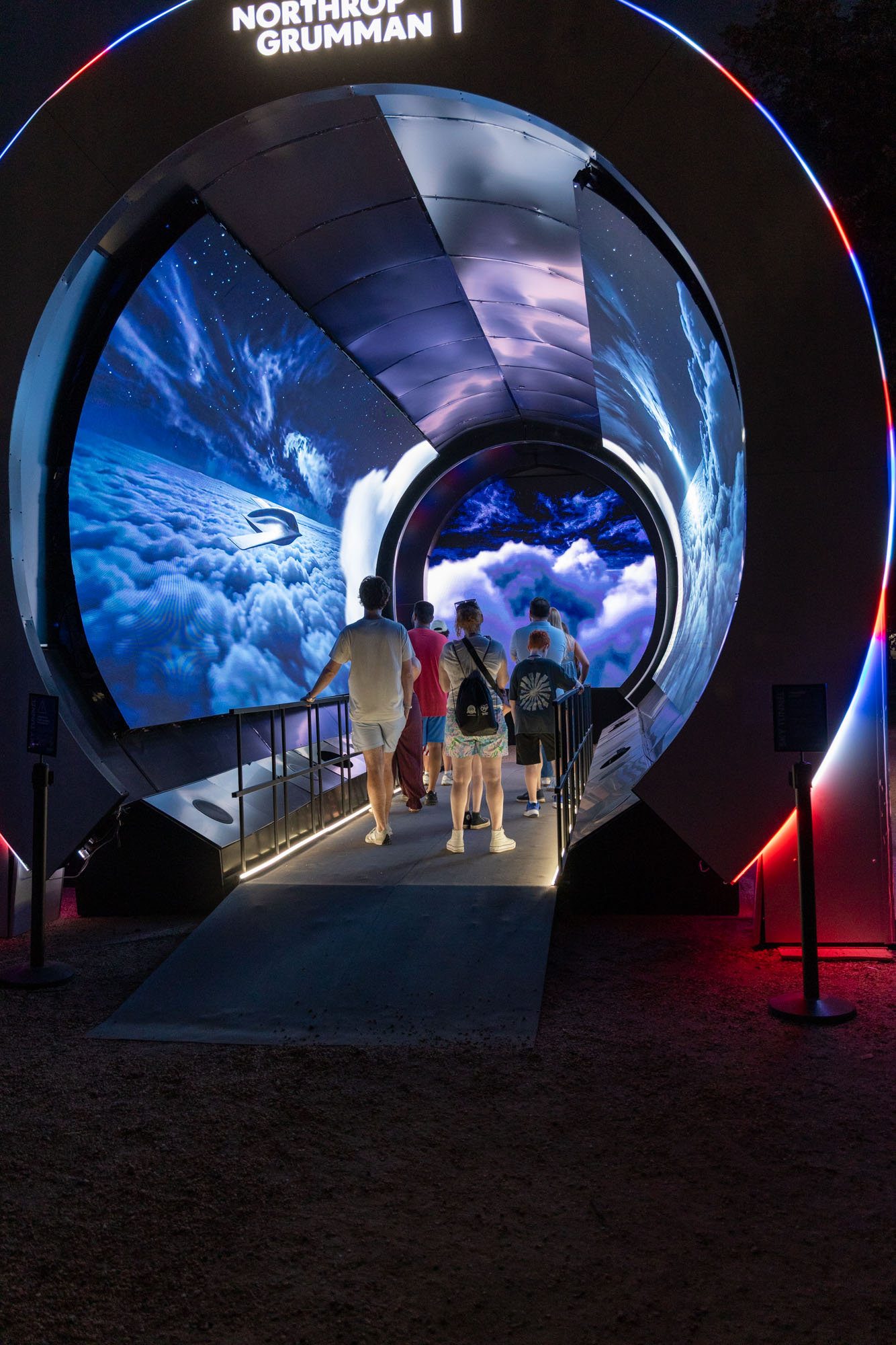 Northrop Grumman Sky Tunnel 10 by BRDG Studios