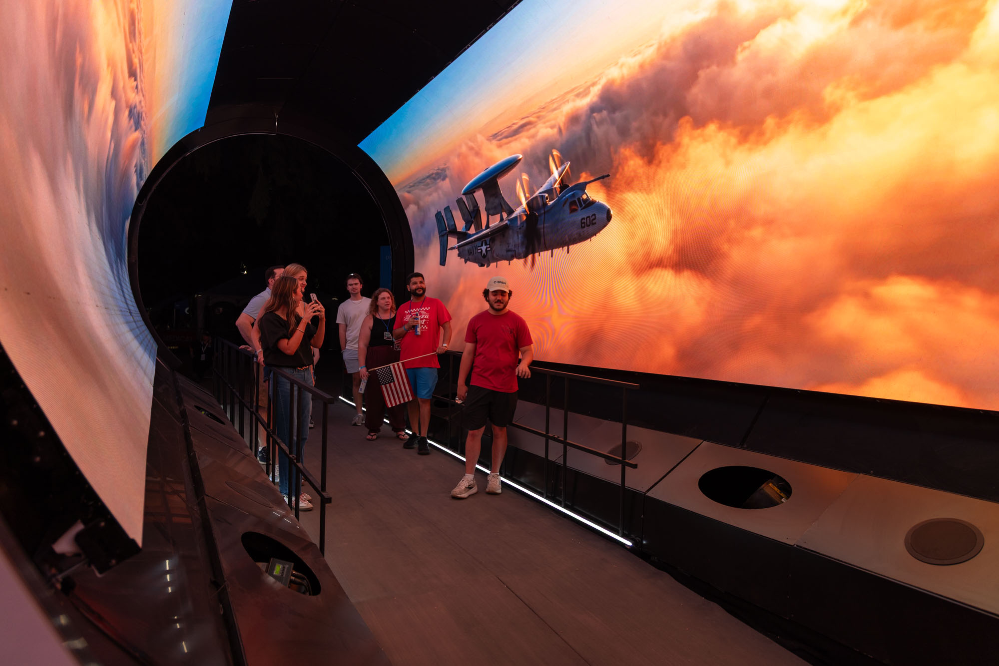 Northrop Grumman Sky Tunnel 7 by BRDG Studios