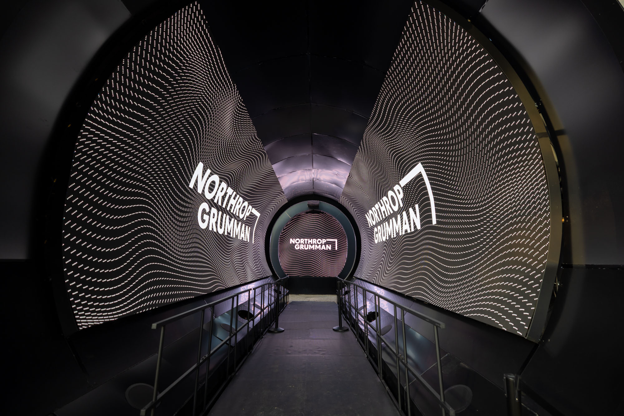 Northrop Grumman Sky Tunnel 6 by BRDG Studios